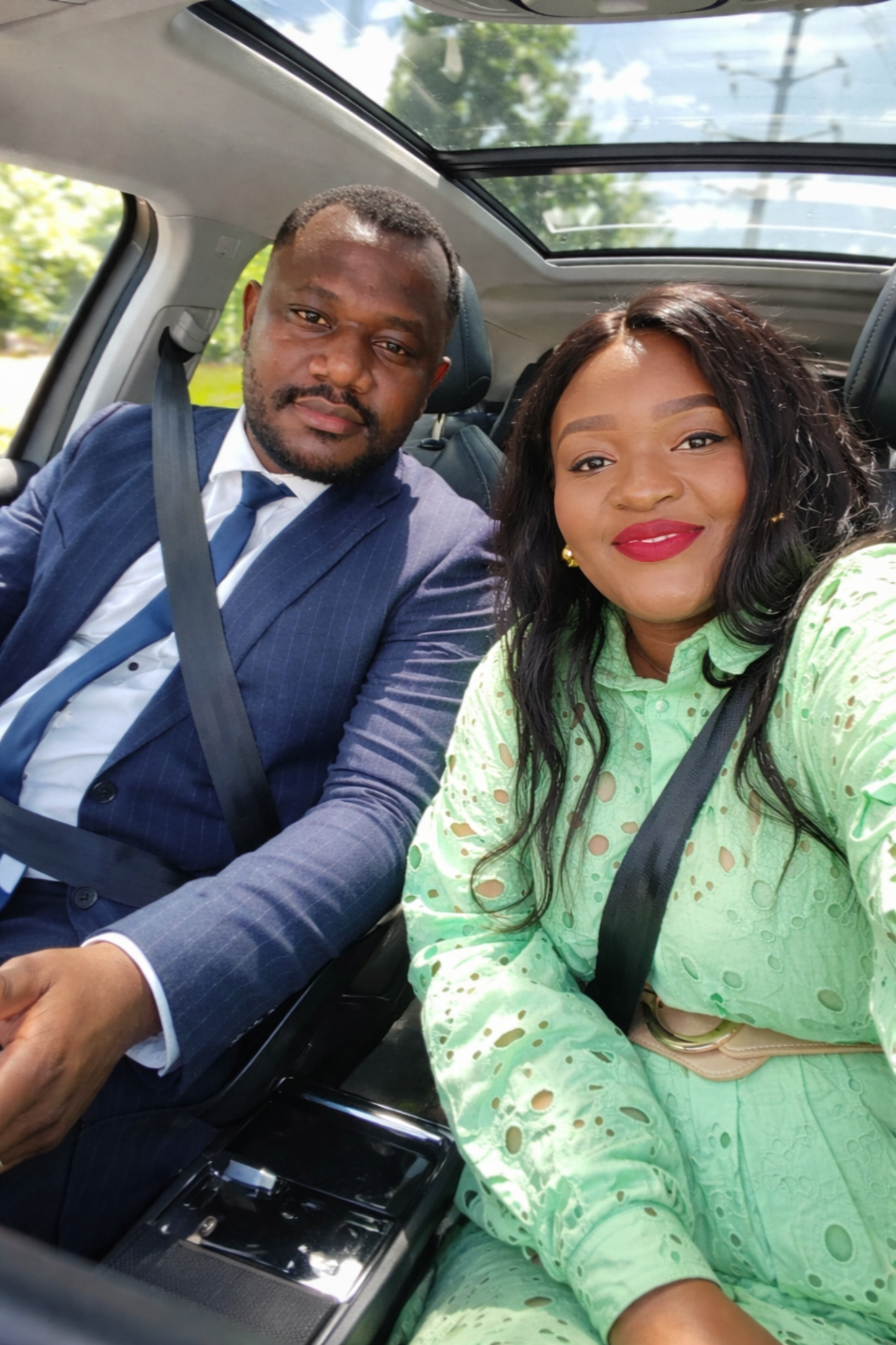 Anadack et Vanessa en portrait élégant